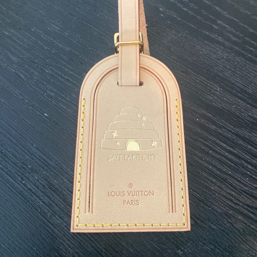 Louis Vuitton, Vachetta Leather, Luggage Tag